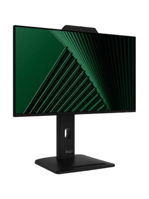 ������� MSI PRO MP242PMG 23.8" 16:9 FHD(1920x1080) IPS Flat,Webcam,1ms(MPRT),1500:1,100M:1,300nit,1xHDMI,1xDP,1xVGA,2xUSB-A,1xUSB-B,Speaker,Tilt,Swivel,Height,Pivot,VESA,120Hz,Black,1y war-ty