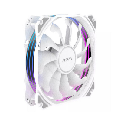 M120-PWA FAN 120mm, 800~1700rpm, 31~66CFM, 19.4~33.8dBA, AURA RGB, PWM + 3pin Aura, RTL