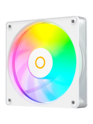 �������� ������������ (3 ��) Ocypus Gamma F12 Elite WH ARGB 3 IN 1, 120x120x25mm, 4-PIN PWM, 600-1800 RPM, 26 DBA MAX, HYDRO BEARING