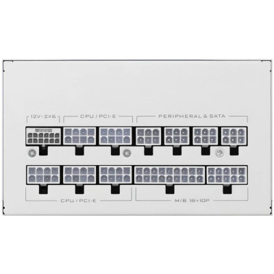 ���� ������� Lian Li SX0850P White ATX 3.1, 850W, 80 PLUS Platinum, Fully Modular  G9P.SX0850P.W000
