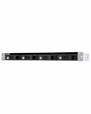 ����� ���������� �������� ��������� ��� ������ channel QNAP DAS TR-004U 4-Bay 2.5/3.5 SATA  Type-C USB 3.1 Gen 1 (5 Gb/s )  Direct Attached Storage with Hardware RAID. W/o rail kit RAIL-B02
