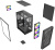 Корпус Powercase Mistral Micro EM21 Black Корпус Powercase Mistral Micro EM21 Black