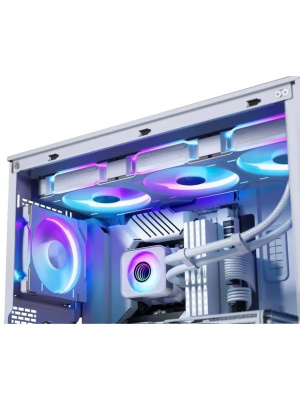 ������� �������� ���������� Phanteks Glacier One 420D30 X2 / White / 3x140mm D30 PWM ARGB Fans / PH-GO420D30_DWT02