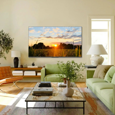 ��������� OLED Skyworth 77" 75X85G BM Series Frameless ������/������ 4K Ultra HD 120Hz DVB-T DVB-T2 DVB-C DVB-S DVB-S2 USB WiFi Smart TV