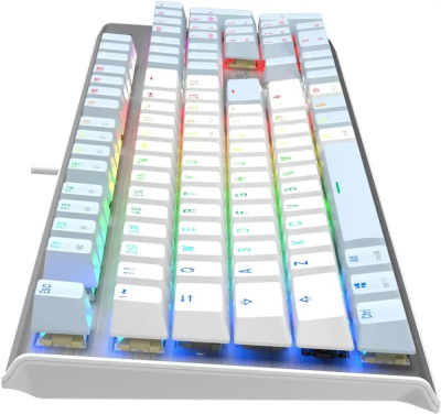 ���������� ������������ A4Tech Fstyler FS100 Neon Blue/White, ���� �������/�����