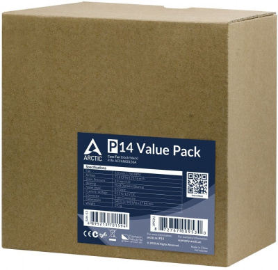 ����������� Arctic Cooling P14 Black/Black Value pack