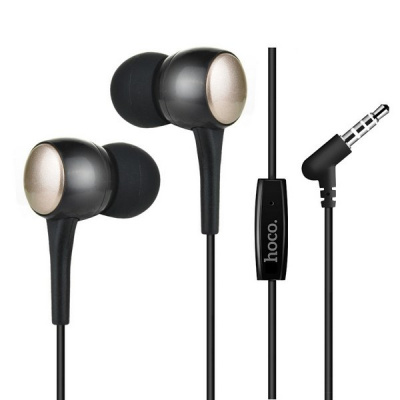 �������� HOCO M19 ������ ������/ 1.2�/ 3.5 mm jack/ Black