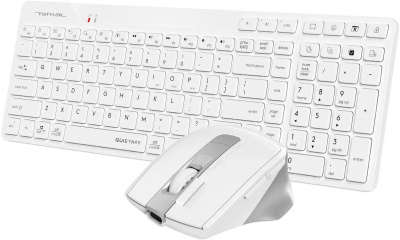 �������� (����������+����) A4Tech Fstyler FB2800C Air2 White, USB, ������������, � �����������, �����