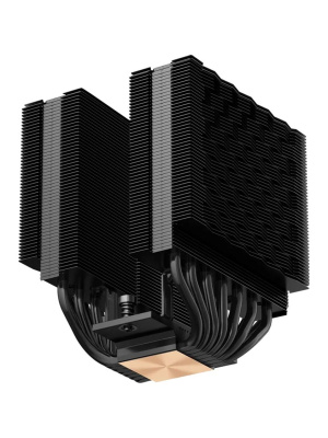 ����� ��� ���������� PCCooler RT720 BK (270W, 4-pin PWM, 153mm, Al/Cu, 7x6mm, 2x120mm, 73.32CFM, 34.9dBA, 2200RPM, S: 1851/1700/1200/115X, AM5/AM4, black)