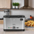 Фритюрница Kitfort КТ-6240 2000Вт серебристый/черный Фритюрница Kitfort КТ-6240 2000Вт серебристый/черный