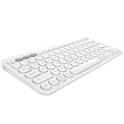 ���������� ������������ Logitech Wireless Bluetooth Multi-Device Keyboard K380 White (920-009589)