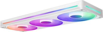 ����� ��� ������� ��/ Case Cooler NZXT F360 RGB Core (120x120x25mm, 4-pin PWM, RGB, 75.12CFM, 30dBA, 2400RPM, White, Single-Frame RGB Fan Unit)	
