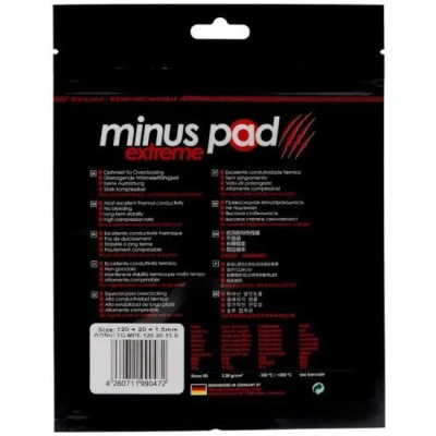 �������������� Thermal Grizzly Minus Pad Extreme TG-MPE-120-20-15-R (100x20x1.5mm)