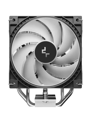 ����� Deepcool AG400 G2 ARGB Soc-AM5/AM4/1200/1700/1851 �����������/������ 4-pin 29.22dB Al+Cu 230W 631gr Ret (R-AG400-BKAMMG2-G)