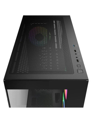������ Ocypus Gamma C72 BK ARGB, ATX, USB3.0*1+USB2.0*2, SIDE 3x120mm ARGB, REAR 1x120mm ARGB
