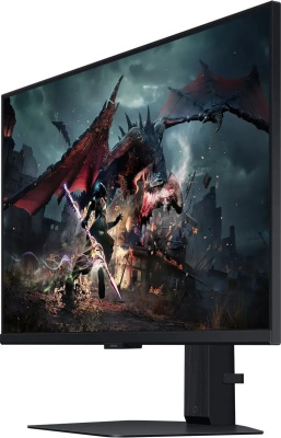 ������� 27" SAMSUNG S27DG502EI Odyssey G5 Black (IPS, 2560x1440, HDMI+DP, 1 ms, 178�/178�, 350 cd/m, 1000:1, 180Hz, Pivot)