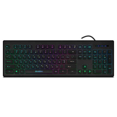 ������� ���������� SVEN KB-C7500EL ������  RGB ���������