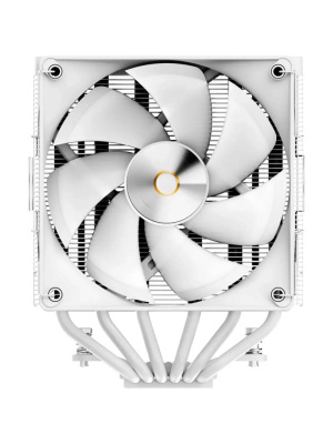 ����� Ocypus Delta A62 WH ARGB, 2x120mm ARGB FAN, Top Panel, 6 HEAT PIPES, 4-PIN PWM, 500-2000 RPM, 29DBA, HYDRO BEARING, LGA115X/1200/1700/18XX, AM4/AM5