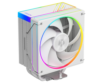����� ID-COOLING FROZN A410 ARGB WHITE LGA1700/1200/115X/AM5/AM4 (TDP 220W, PWM, 4 ����.������ ������� ��������, ARGB FAN 120mm, �����) RET