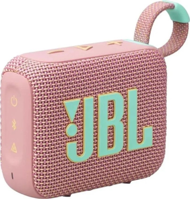 ������� ����������� JBL GO 4 ������� 4.2W 1.0 BT 850mAh (JBLGO4PINK)