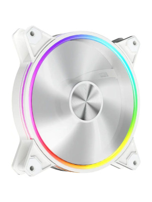 ���������� 1STPLAYER FO7R-14 White / 140mm Reverse ARGB 3pin 5V PWM 4pin 12V 700-1800rpm 76.25cfm 36.64dBA / FO7R-14-WH / BULK