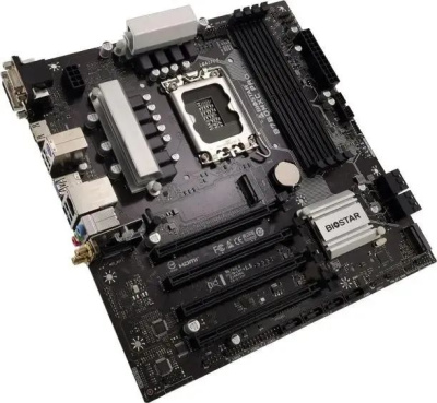����������� ����� Biostar B760MXC Pro, LGA 1700, Intel B760, mATX, Ret