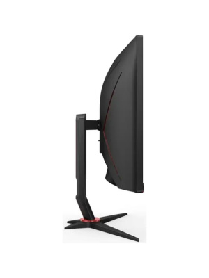 ������� AOC CU34G2XP 34" Black-Red (VA, ���������, 3440x1440, 180Hz, 1 ms, 178�/178�, 300 cd/m, 80M:1, +2xHDMI 2.0, +2xDisplayPort 1.4, +4xUSB 3.0, +MM, +����������� �� ������)