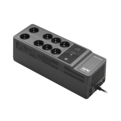 ��� APC Back-UPS ES 850VA/520W, 230V, 8 Schuko (2 Surge � 6 batt.), USB, USB charge(type A,C), Data/DSL protect.,(BE700G-RS, BE850G2-GR analogue)
