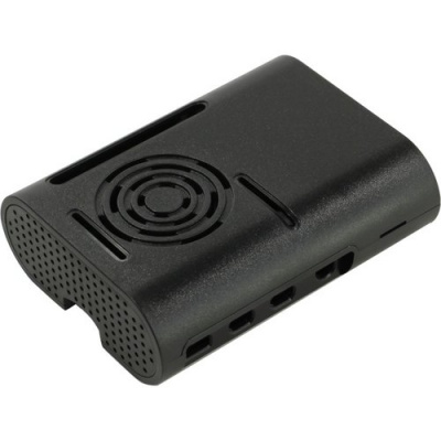 ������ RASPBERRY PI4, CaseRaspPI4, �� ������ (Black) (44571)