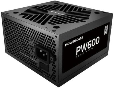 ���� ������� Powercase PW600 80 Plus, ATX 2.31, 600W, APFC  PS-600W-DC