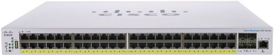 ���������� CISCO CBS350 48x10/100/1000 RJ-45 ports, 4x 10Gb SFP uplink, 1xFan, Mounting Kit, CBS350-48T-4X-L