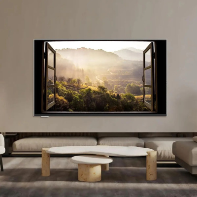 ��������� QLED Skyworth 65" 65LN70G Google TV Frameless ������/����� 4K Ultra HD 60Hz Smart TV