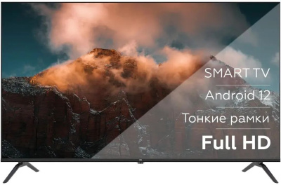 ��������� 43" BQ 43FS38B, FULL HD, ������, ����� ��, Android