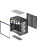 ������ Ocypus Iota C70 BK Curve ARGB Digital, ATX, Type-C*1, USB3.0*2, REAR 1x120mm ARGB, MB SIDE 3x120mm ARGB