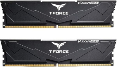 ����������� ������ Team T-Force Vulcan 32Gb DDR5 6000MHz (FLBD532G6000HC38GDC01) (2x16Gb KIT) Black