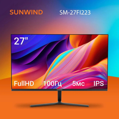 ������� SunWind 27" SM-27FI223 ������ IPS LED