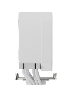 ����� upHere UP1TC4C White ARGB / 4HPx6mm, 230W TDP, single tower, 1x120mm ARGB fan, 600-1650RPM, 68 CFM, 25dBA / UP1TC4C