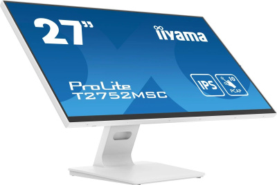 ������� Iiyama 27" ProLite T2752MSC-W1 ����� IPS LED