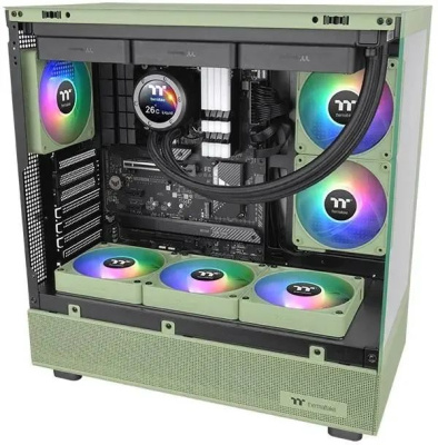 ���������� ��� ������� Thermaltake CT120 EX Sync Matcha ARGB 120�120x25 ������� 4-pin 28.5�� (����.:3��) (CL-F196-PL12MG-A) Ret