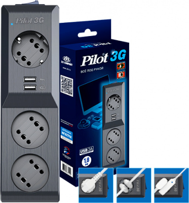 ������� ������ Pilot 3G 1.8� Black