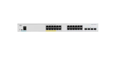 ���������� CISCO Catalyst 1000 24x 10/100/1000 Ethernet RJ-45 PoE+ ports and 195W PoE budget, 4x 10G SFP+ uplinks , Fanless, C1000-24P-4X-L