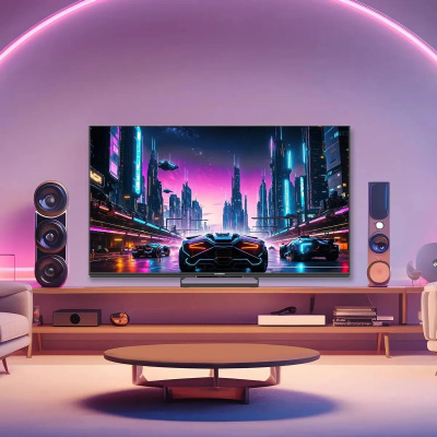 ��������� LED Skyworth 65" 65X87G 4K Ultra HD 60Hz WiFi Smart TV Google TV ������/����������� 