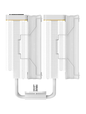 ����� Ocypus Iota A62 WH, 2x120mm FAN, Display Panel, 6 HEAT PIPES, 4-PIN PWM, 500-2000 RPM, 29DBA, FDB, LGA115X/1200/1700/18XX, AM4/AM5