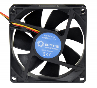 ���������� ��� ������� 5bites FB8025S-12L3 80 � 25 �� / SLEEVE / 2000RPM / 3P 