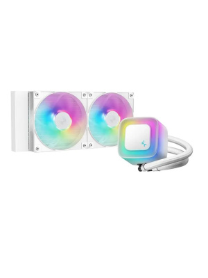 ��� Deepcool LE240 V2 Soc-AM5/AM4/1200/1700/1851 ����� 4-pin 28.2-31.6dB Al 220W 1359gr Ret (R-LE240-WHAMMN-G-2)