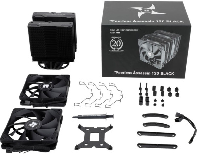 ����� Thermalright Peerless Assassin 120 (PA120)LGA 1700/115X/1200/2011/-3/2066/AM4/AM5 TDP 260 �� RTL