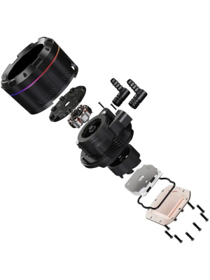 ������� �������� ���������� ID-COOLING SL360 350W S_MULTI 4pin PWM 3x12cm Fan ARGB ������