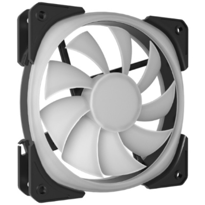 ���������� ��� ������� Powercase M21-12 ARGB Black, Bulk