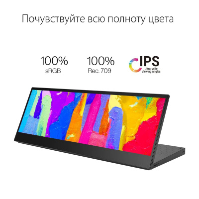 ������� Asus 14" ProArt PA147CDV 1920x550 IPS LED ������ 90LM0720-B01170