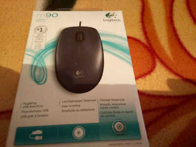���� Logitech M90 Grey USB Mouse (910-001794 / 910-001793)